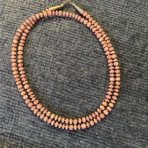 Pink Rhodonite Necklace
